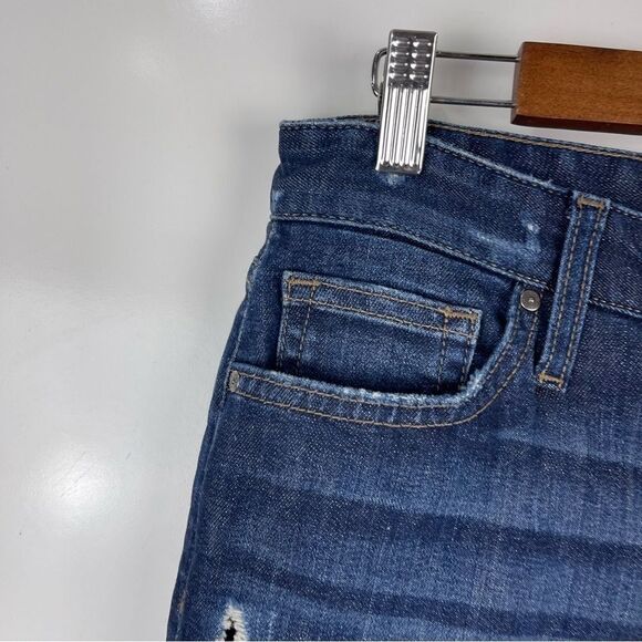 Joe's Jeans The Billie Ankle Relaxed Jeans Distressed Dark Wash Women's Size 28 - Picture 10 of 10